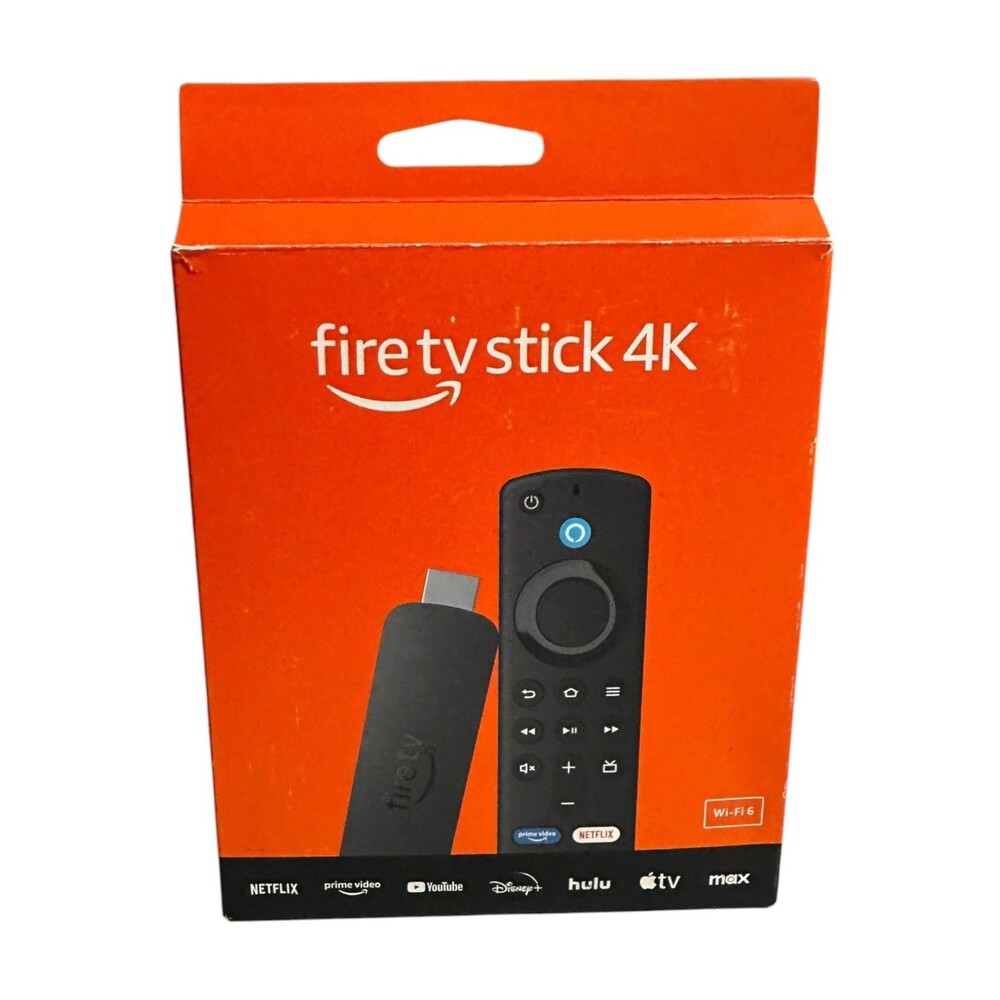 Amazon Fire TV Stick 4K (2nd Gen), Voice Control, BRAND New Open Box